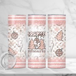 Rockin Around The Tree (Sublimation Wrap) 20 oz Skinny