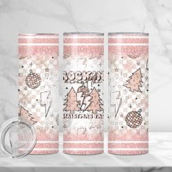 Rockin Around The Tree (Sublimation Wrap) 20 oz Skinny