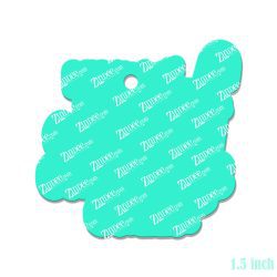 Run On Coffee And Christmas Acrylic Blank- Sticker- UV DTF (1.5 inch)