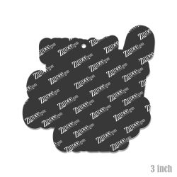 Run On Coffee And Christmas Acrylic Blank- Sticker- UV DTF (3 inch)