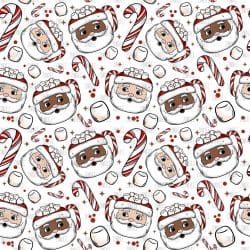 Santa Mug seamless (vinyl)