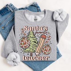 Santa's Favorite Teacher DTF Transfer