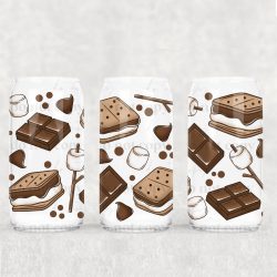 Smores UV DTF Can Wrap