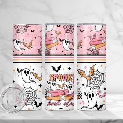 Spooky Book Club (Sublimation Wrap) 20 oz Skinny