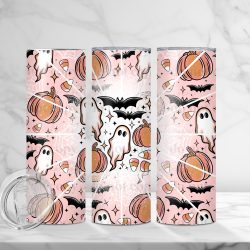 Spooky Pink Fun (Sublimation Wrap) 20 oz Skinny