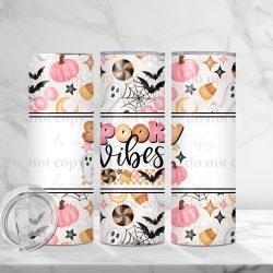 Spooky Vibes (Sublimation Wrap) 20 oz Skinny