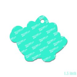 Alternative view of Stegosaurus Acrylic Blank- Sticker- UV DTF (1.5 inch)