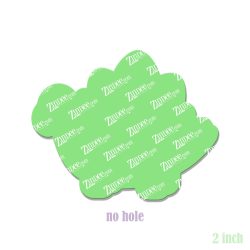Alternative view of Stegosaurus Acrylic Blank- Sticker- UV DTF (2 inch) NO HOLE
