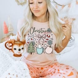 Christmas Vibes Cute DTF Transfer
