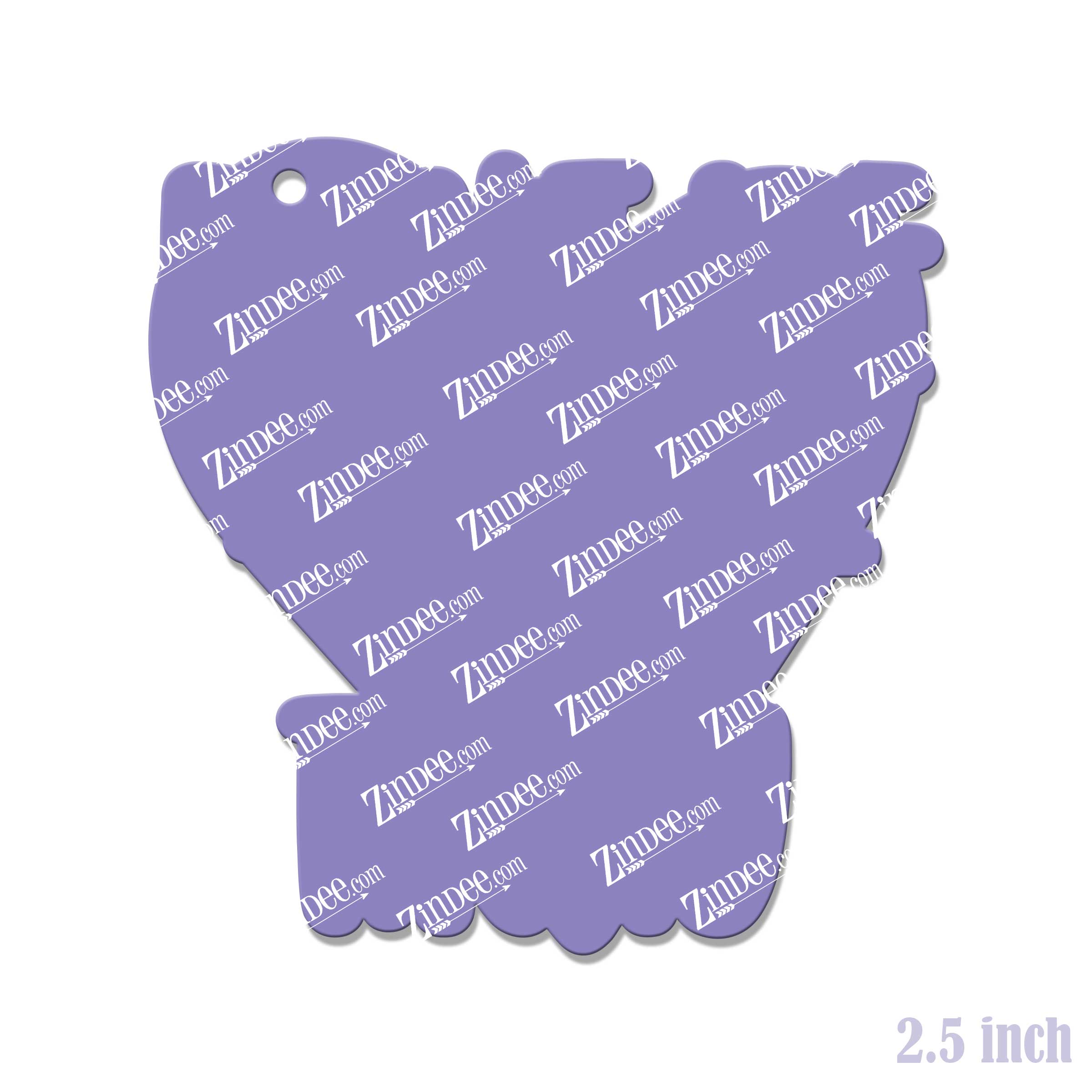 Don't Be Tachy Acrylic Blank- Sticker- UV DTF (2.5 inch) - Image 2