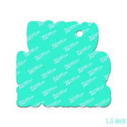 Alternative view of Easily Motivated By Snacks Acrylic Blank- Sticker- UV DTF (1.5 inch)