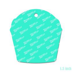 Alternative view of Easter Basket Acrylic Blank- Sticker- UV DTF (1.5 inch)
