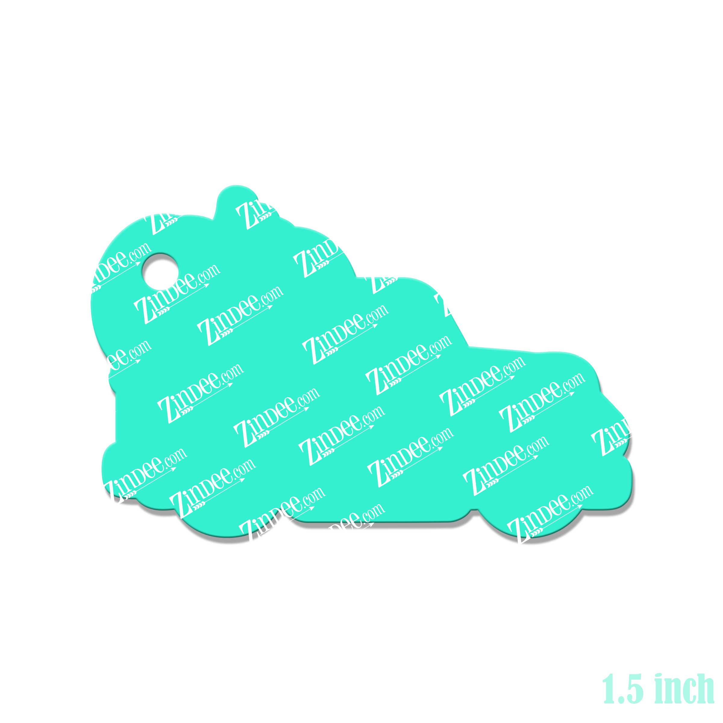 Fall Truck Acrylic Blank- Sticker- UV DTF (1.5 inch) - Image 2