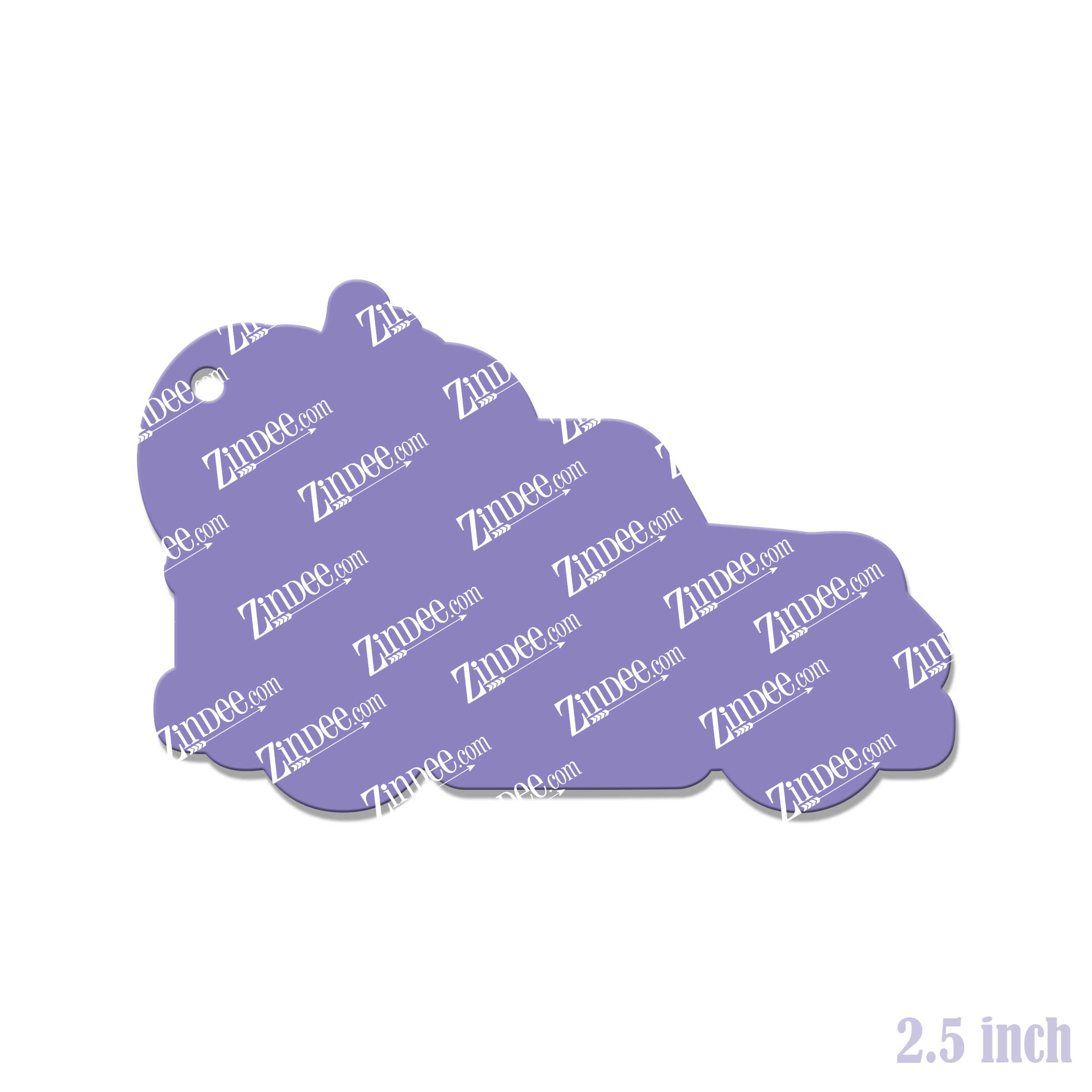 Fall Truck Acrylic Blank- Sticker- UV DTF (2.5 inch) - Image 2