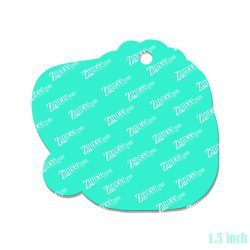 Alternative view of Santa Mug (Light Skin) Acrylic Blank- Sticker- UV DTF (1.5 inch)