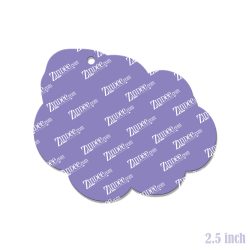 Alternative view of Sleeping Baby Santa (Dark Skin) Acrylic Blank- Sticker- UV DTF (2.5 inch)