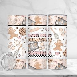 Bake More (Sublimation Wrap) 20 oz Skinny
