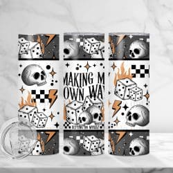 Betting On Myself (Sublimation Wrap) 20 oz Skinny