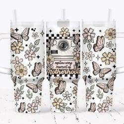 Capture Every Moment UV DTF Tumbler Wrap 40oz