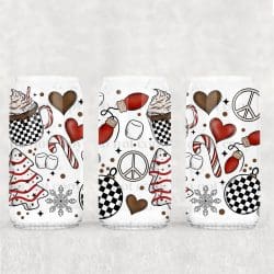 Christmas Things UV DTF Can Wrap