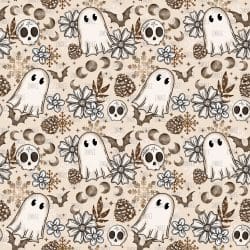 Cottagecore Ghost Winter seamless (Sublimation Sheet)