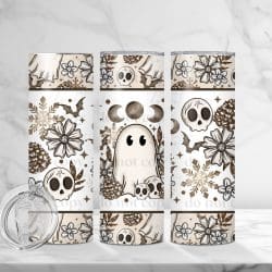 Cottagecore Winter Ghost (Sublimation Wrap) 20 oz Skinny