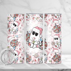 Disco Christmas (Sublimation Wrap) 20 oz Skinny