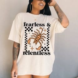 Fearless And Relentless DTF Transfer