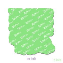 Alternative view of Greater Your Storm Acrylic Blank- Sticker- UV DTF (2 inch) NO HOLE