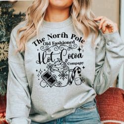 North Pole Hot Cocoa DTF Transfer