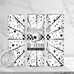 Originality Skull (Sublimation Wrap) 20 oz Skinny