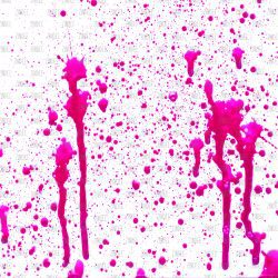 Pink Blood Splatter (vinyl)