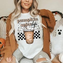 Pumpkin Spice Life DTF Transfer