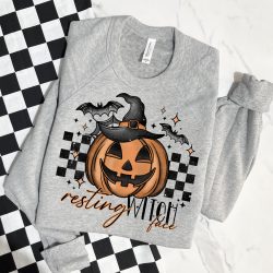 Resting Witch Face DTF Transfer