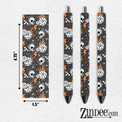 Skellie Dice VINYL Pen Wrap