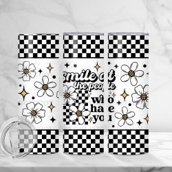 Smile At The People (Sublimation Wrap) 20 oz Skinny