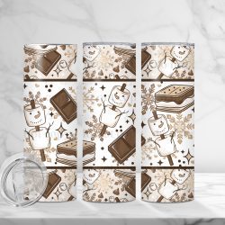 Snowman Smore (Sublimation Wrap) 20 oz Skinny