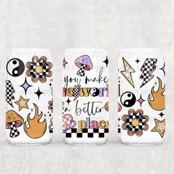 The World A Better Place UV DTF Can Wrap