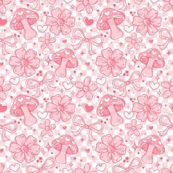 Valentines Doodles seamless (vinyl)