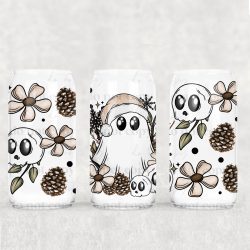 Winter Ghost UV DTF Can Wrap