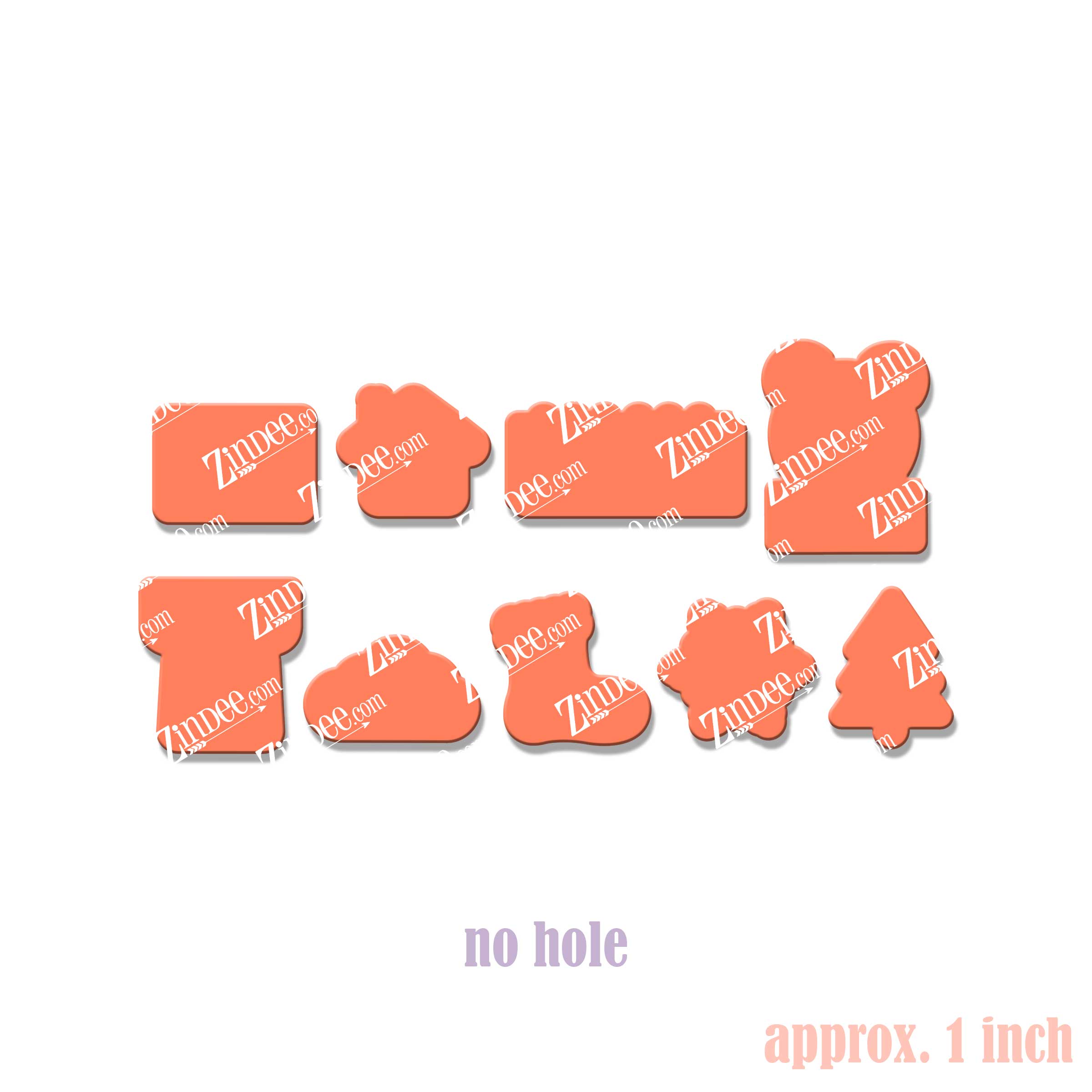 Baby Birth Announcement (shaker filler) NO HOLE