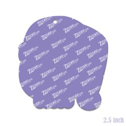 Alternative view of Santa Skull Acrylic Blank- Sticker- UV DTF (2.5 inch)