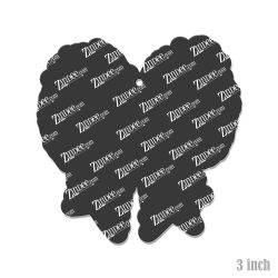 Tree Lights Bow Acrylic Blank- Sticker- UV DTF (3 inch)