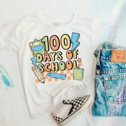 100 Days School Boy DTF Transfer