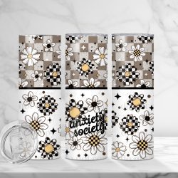 Anxiety Society (Sublimation Wrap) 20 oz Skinny