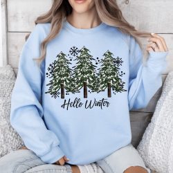 Hello Winter DTF Transfer