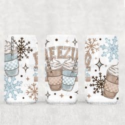 Freezing Frappuccino UV DTF Can Wrap