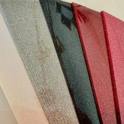 Cheer Bow Iron On/HTV Glitter Strips- Set of 2