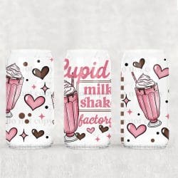 Cupids Shakes UV DTF Can Wrap