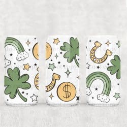 St. Patty's UV DTF Can Wrap